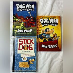 Dog Man and Stick Dog Book Bundle